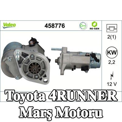 VALEO Marş motoru 2, 2kW — 1995 Toyota 4runner