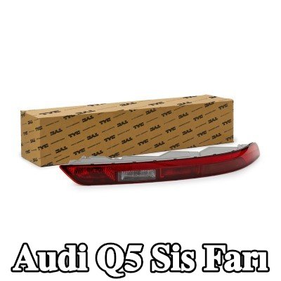 TYC Sağ Sis Farı, W16W, ampul tutuculu — Audi Q5