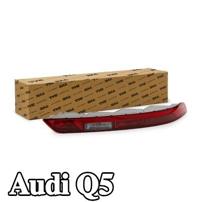 TYC مصباح ضباب يمين, W16W, مع حامل لمبة — Audi Q5