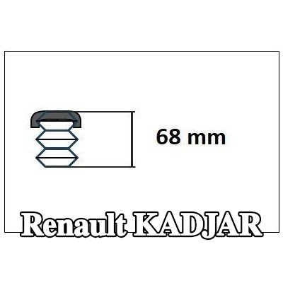 KYB غطاء غبار ممتص الصدمات المحور الخلفي — Renault Kadjar