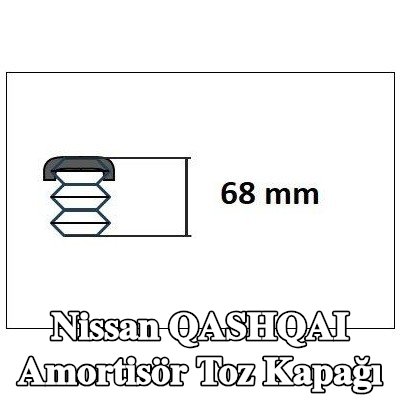 KYB Amortisör toz kapağı Arka Aks — Nissan Qashqai