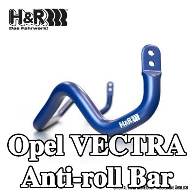H&R Ön aks stabilizatör çubuğu, 24mm — Opel Vectra