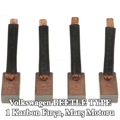 AS-PL Karbon Fırça, marş motoru — Volkswagen Beetle Type 1