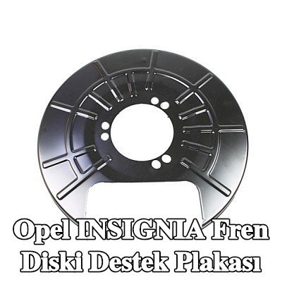 METZGER Fren diski destek plakası Arka Aks Sağ — Opel Insignia