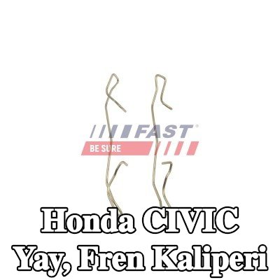 FAST Yay, ön aks fren kaliperi — Honda Civic