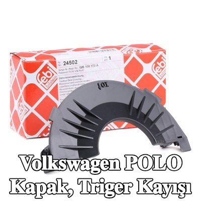 FEBI BILSTEIN Kapak, zamanlama kayışı Üst — 2000 Volkswagen Polo