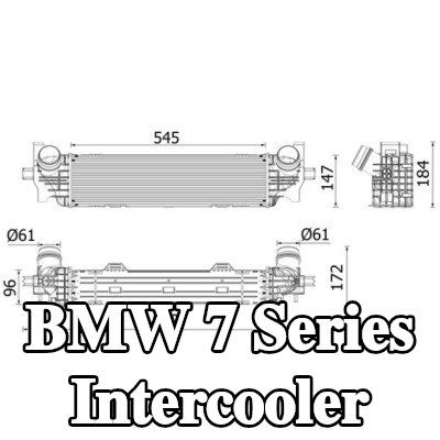 MAHLE Intercooler — BMW 7 Series