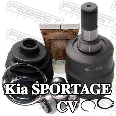 FEBEST وصلة المحور الأمامي الأيسر, على جانب ناقل الحركة — Kia Sportage