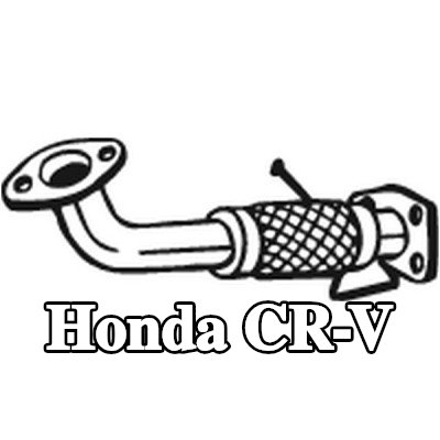VEGAZ أنبوب العادم — 2012 Honda Cr-v