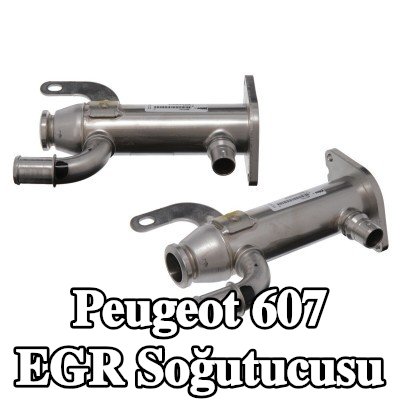 VALEO Conasız/sızdırmazlık elemanı olmayan EGR soğutucu, EGR valfi olmadan, kelepçe olmadan, ORIGINAL PART — Peugeot 607