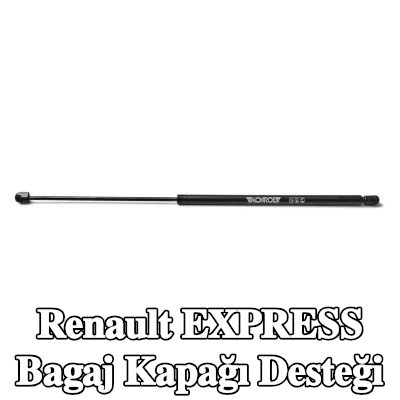 MONROE Bagaj kapağı desteği 675mm — Renault Express