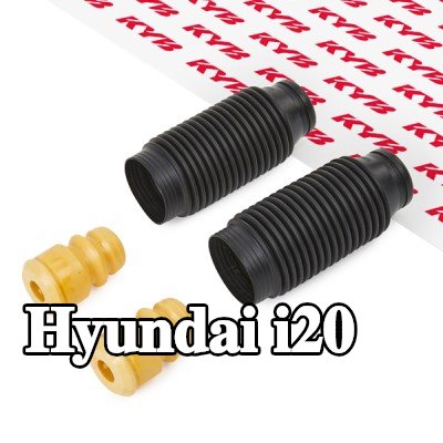 KYB طقم غطاء الغبار, طقم حماية ممتص الصدمات, المحور الأمامي — 2014 Hyundai i20