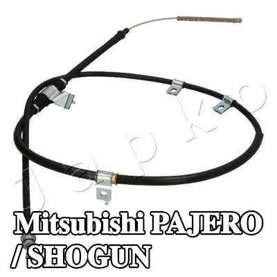 JAPKO كابل فرامل اليد الخلفي الأيمن — 2002 Mitsubishi Pajero / Shogun