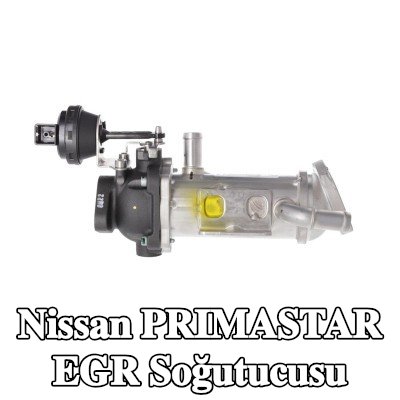 VALEO EGR valfsiz EGR soğutucusu, kelepçe olmadan, ORIGINAL PART — Nissan Primastar
