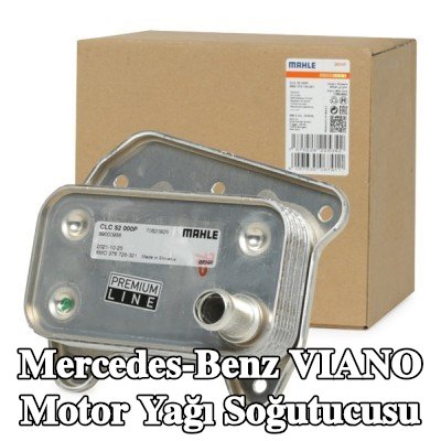 MAHLE Conta/sızdırmazlık elemanı olmayan motor yağı soğutucusu — Mercedes-Benz Viano