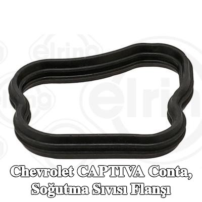 ELRING Conta, soğutma suyu flanşı Silindir Kafası, ön taraf — Chevrolet Captiva
