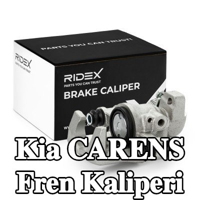 RIDEX Fren kaliperi Arka Aks, Arka Aks Sol, tutucu olmadan — 2003 Kia Carens