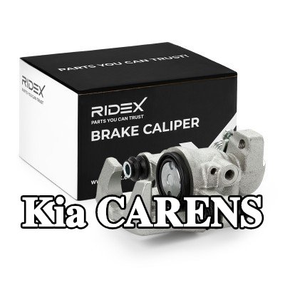 RIDEX مكابح المحور الخلفي, المحور الخلفي الأيسر, بدون حامل — 2003 Kia Carens