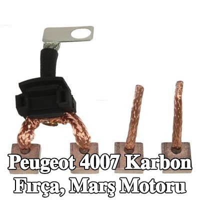 AS-PL Karbon Fırça, marş motoru — Peugeot 4007