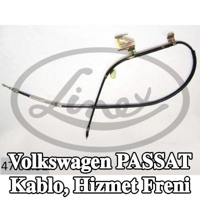 LINEX Kablo, hizmet freni — 1998 Volkswagen Passat