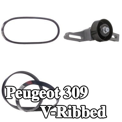 RIDEX مجموعة أحزمة V-Ribbed — Peugeot 309