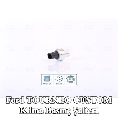 NISSENS Klima basınç şalteri — Ford Tourneo Custom