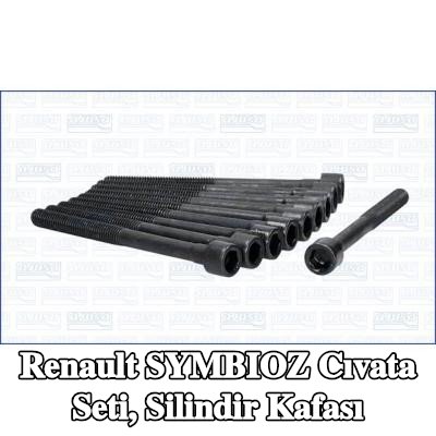 AJUSA Cıvata Kiti, silindir kafası M10, 121mm — Renault Symbioz