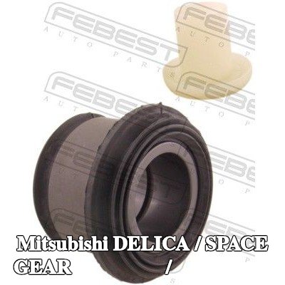 FEBEST جلبة الذراع الخلفي / ذراع التعليق الأمامي, المحور الأمامي العلوي — Mitsubishi Delica / Space Gear