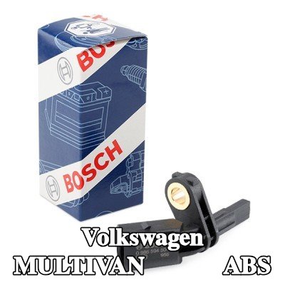 BOSCH مستشعر ABS المحور الخلفي الأيسر, بدون كابل — 2016 Volkswagen Multivan