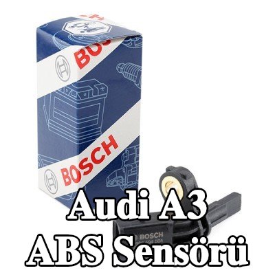 BOSCH ABS sensörü Arka Aks Sol, kablo olmadan — Audi A3
