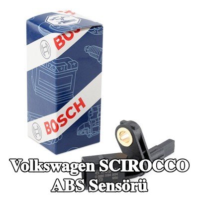 BOSCH ABS sensörü Arka Aks Sol, kablo olmadan — Volkswagen Scirocco