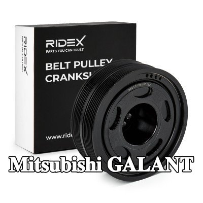 RIDEX بكرة العمود المرفقي — 1995 Mitsubishi Galant