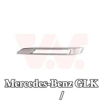 VAN WEZEL شريط تزيين / حماية, شبكة المبرد الأمامية اليسرى — 2008 Mercedes-Benz Glk