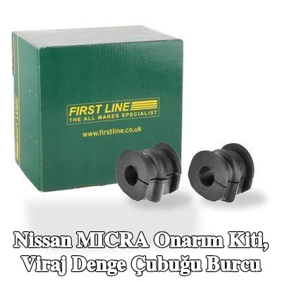 FIRST LINE Onarım kiti, viraj denge çubuğu burcu — Nissan Micra