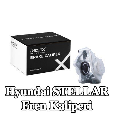 RIDEX Fren kaliperi Ön aks, Sol Ön Aks, tutma çerçeveli — Hyundai Stellar