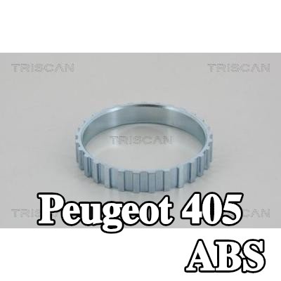 TRISCAN حلقة مستشعر ABS المحور الأمامي — Peugeot 405