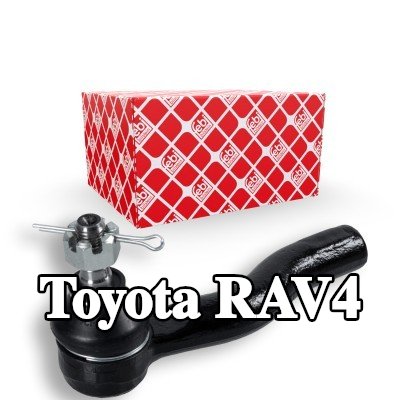 FEBI BILSTEIN طرف قضيب المسار 130mm, مع صمولة — 2002 Toyota Rav4