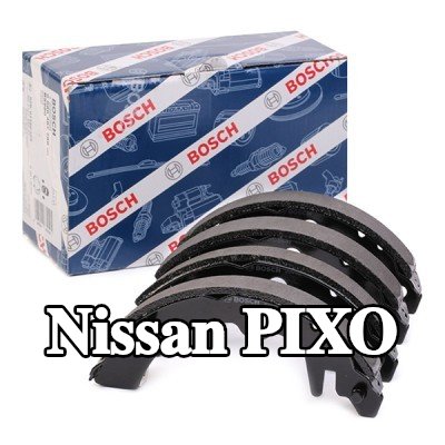 BOSCH مجموعة أحذية الفرامل — Nissan Pixo