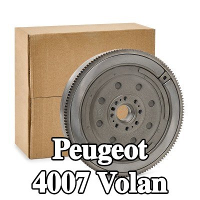 RIDEX REMAN Volan Sürtünme kontrol plakalı çift kütleli volan, vida seti olmadan, pilot yatak olmadan — Peugeot 4007