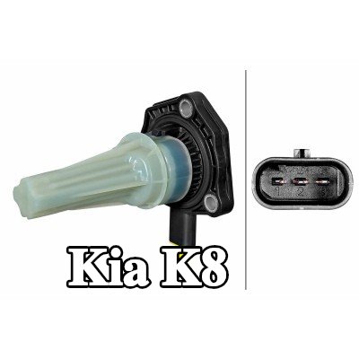 HELLA مستشعر, مستوى زيت المحرك مع حشية/مانع تسرب — Kia K8