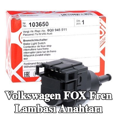 FEBI BILSTEIN Fren Lambası Anahtarı — Volkswagen Fox