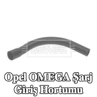 BORG & BECK Şarj giriş hortumu — 1997 Opel Omega