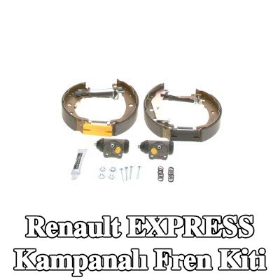 BOSCH Aksesuarları dahil tambur fren kiti, tekerlek fren silindiri ile — Renault Express