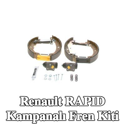 BOSCH Aksesuarları dahil tambur fren kiti, tekerlek fren silindiri ile — Renault Rapid