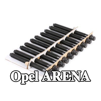AJUSA مجموعة البراغي, رأس الأسطوانة M12, 121mm — 1997 Opel Arena