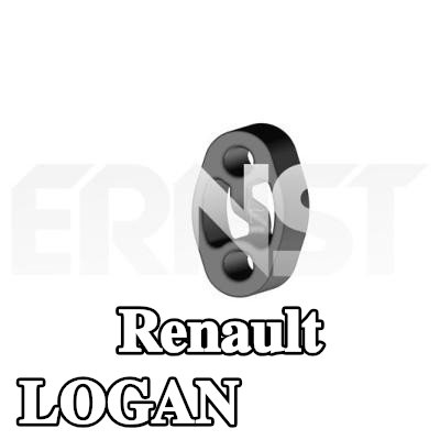ERNST حامل العادم — 2004 Renault Logan