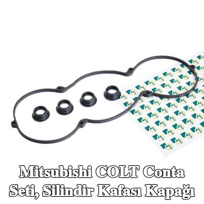 BGA Conta seti, silindir kafası kapağı NBR (nitril butadien kauçuk) — 2000 Mitsubishi Colt