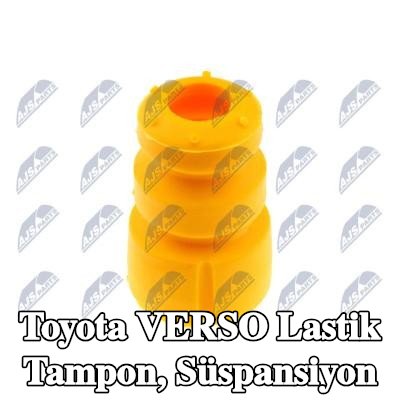 NTY Lastik tampon, ön aks süspansiyonu, Sol Ön Aks, Ön Aks Sağ, Sağ — Toyota Verso