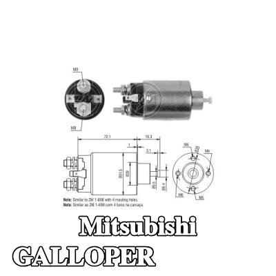 ERA ملف لولبي للمشغل — Mitsubishi Galloper