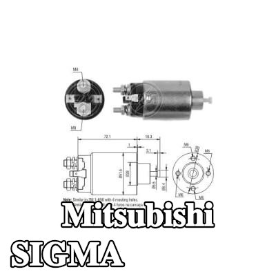 ERA ملف لولبي للمشغل — Mitsubishi Sigma